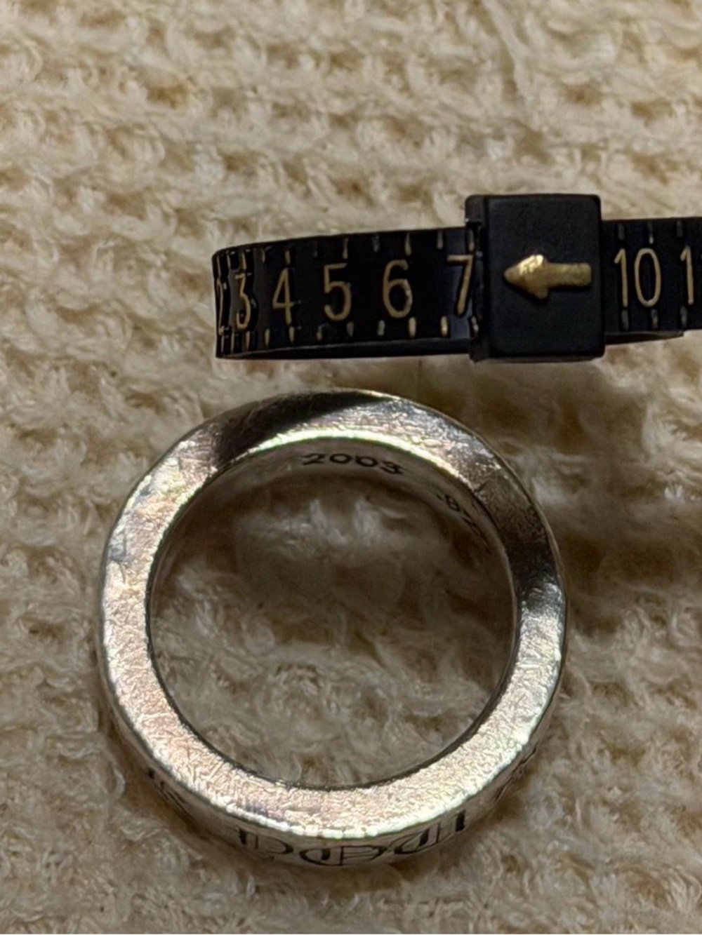 Chrome Hearts F**K YOU Ring - Picture 5 of 5